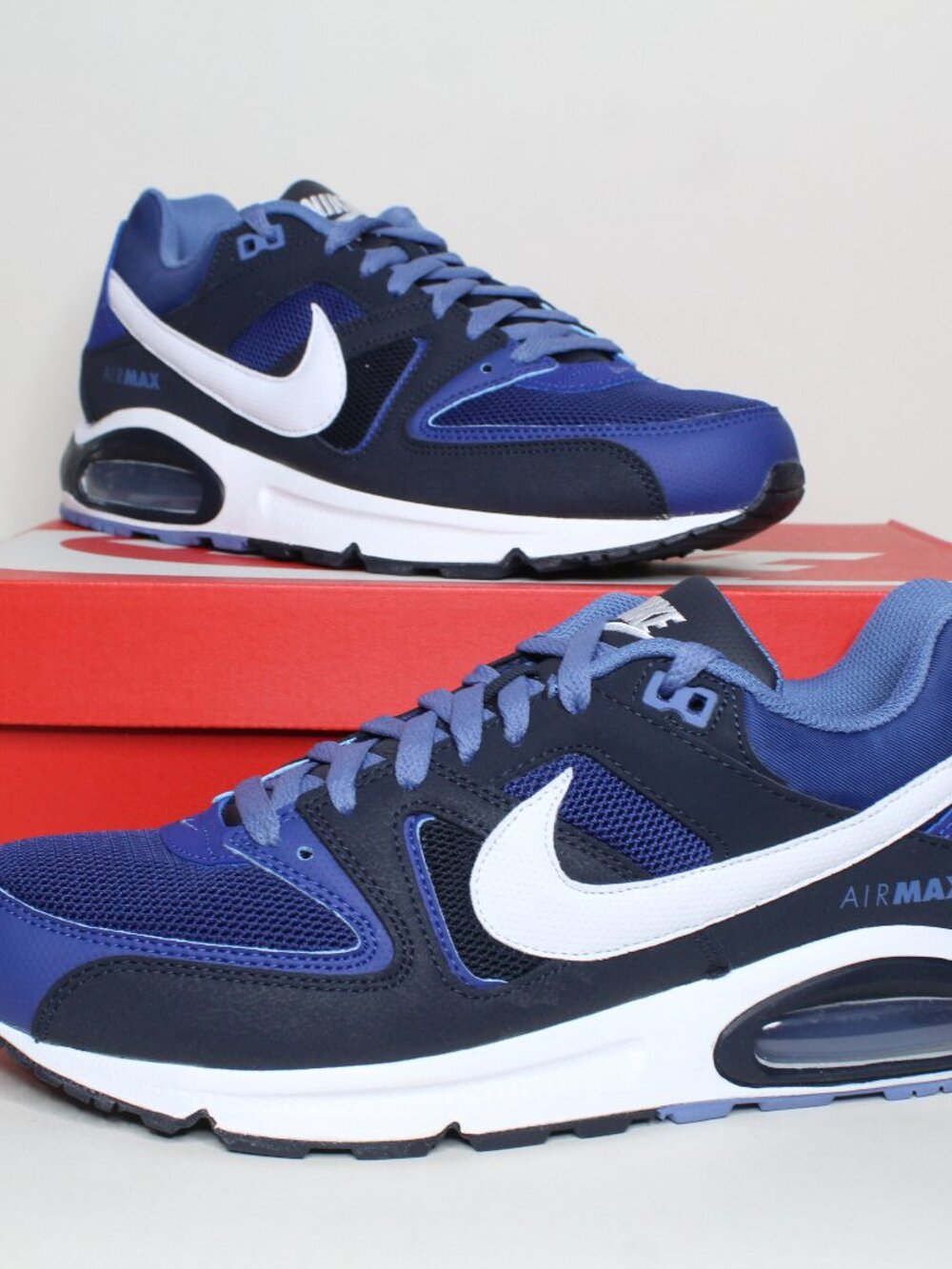 Nike Air Max Command Men's Size 10 Blue White Athletic Shoes 629993 410
